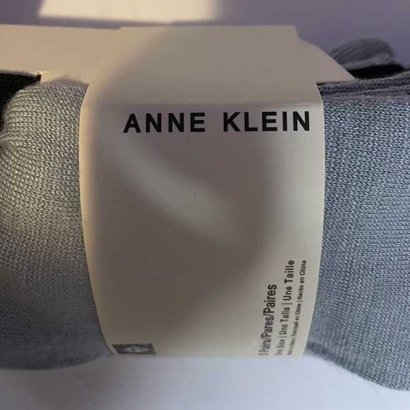 Anne Klein 5 pack Crew Socks - Picture 7 of 7
